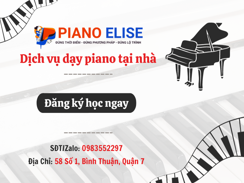 Dịch vụ dạy piano tại nhà cho trẻ và người lớn Dịch vụ dạy piano tại nhà cho trẻ và người lớn