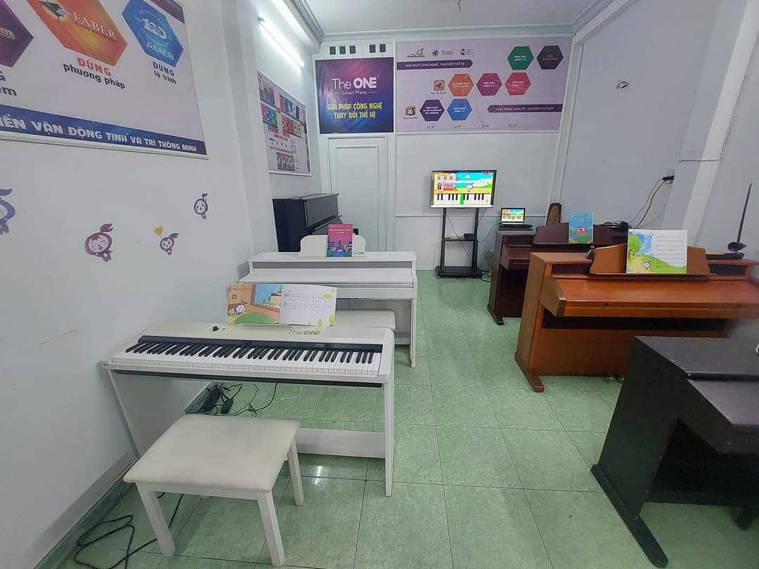 Không gian lớp học tuổi tại Lớp học piano công nghệ cho trẻ từ 4 tuổi tại Quận 7